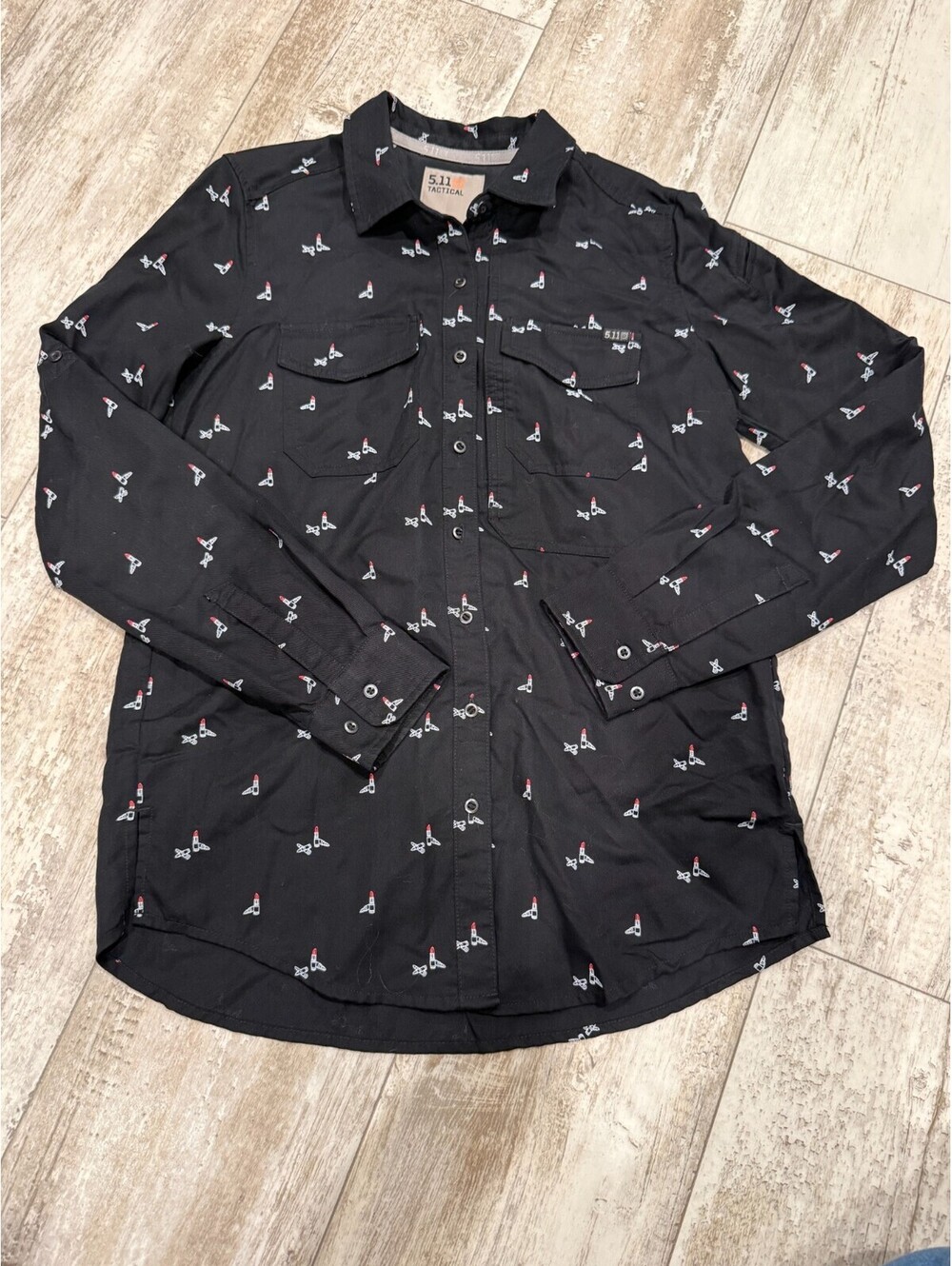 5.11 Tactical Lipstick Scissors Shirt XS Black